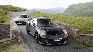 Mercedes AMG GTR vs Porsche GT3 RS [On Track & Road]