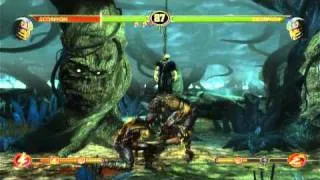 Scorpion 22 Hit Combo 67% Damage MK9 Demo