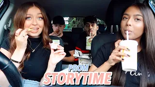 School Mukbang & Prom Story time aka the prom from hell
