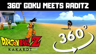 VR 360° Goku Meets Raditz - Dragon Ball Z: Kakarot Gameplay Oculus Quest, Rift, HTC Vive