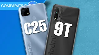 Realme C25 VS Xiaomi Redmi 9T | Comparativo