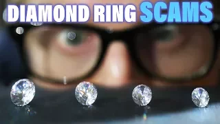Diamond Engagement Ring Scams, Rip Offs and Mistakes. Don't Get Cheated Shopping Buying Tutorial Tip