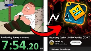 Geometry Dash YouTube Speedruns (Ft. Tride & Moldy)