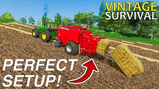 NEW DEERE, NEW PC...AND I LOST MY WHEEL! | Vintage Survival | Episode 38