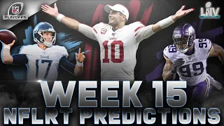 Week 15 NFL Picks & Playoff Predictions |  2019