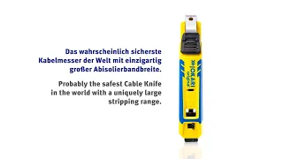 JOKARI Safety Cable Knife System 4-70 - One tool for 4-70mmø!