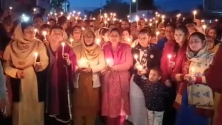 Candle Light March Held In Dangri For Arrest Of Terrorists Behind Killings