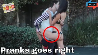 kissing prank at extreme level ( gone perfect right ) 2017 OCTOBER EDITION