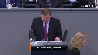 André Hahn, DIE LINKE: Nur der Bundestag darf über Grundrechtseinschränkungen entscheiden