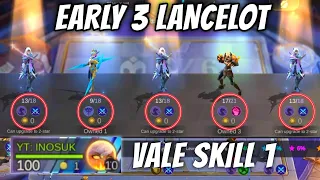 NEW COMMANDER VALE SKILL 1 !! EASY PERFECT GAMEPLAY !! MAGIC CHESS MOBILE LEGENDS