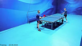 Training morning 22.06.2023 Wincup Table Tennis