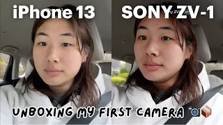 noob tries expensive camera for the first time (Sony ZV-1 unboxing & review)