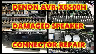 DENON AVR-X6500H HAD THE BLINKING RED LIGHT OF DEATH. DID PHYSICAL DAMAGE CAUSE THE ISSUE?