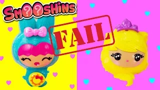 Smooshins FAIL Smooshins Squishy Maker New Character Molds + Refill Color Pouches