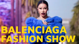 défilé balenciaga pre fall 2024 Cardi B