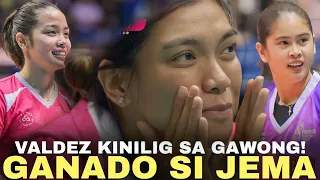 Jema Galanza, TARGET si Deanna Wong! Valdez,SPOTTED KINILIG sa GAWONG! Creamline vs Choco Mucho 2023