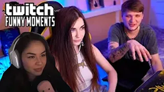 DianaRice смотрит : Топ Моменты с Twitch | Фристайл от Стримеров | Арина Играется с Симплом