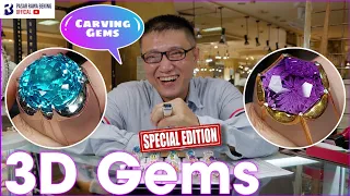 PERTAMA DI INDONESIA ❗Specialist Gems Carving and Custom Cut ( Bang Adi - 3D Gems )