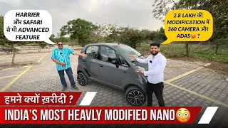 India's most advance NANO @automotiv17rocks Tata shocked😳 Rs 2.8L Modifications💰 Auto Journal India