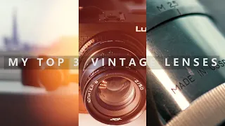 Top 3 Vintage Lenses for Micro Four Thirds to own in 2023