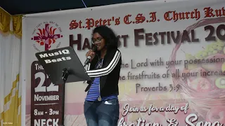 St.Peter's CSI Church,Kuwait-Harvest Fest-2018 (Mahima song)
