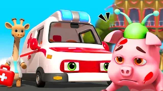 Are We There Yet? - Learn Colors - Surprise Eggs Street Vehicles For Kids | Kids Song