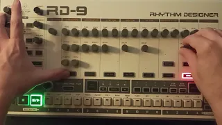 RD-09 First Test // Raw sound