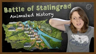 American Reacts to Battle of Stalingrad | Animated History