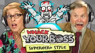 WHACK YOUR BOSS!!! Superpower Edition (Elders React: Gaming)