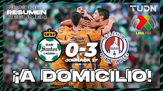 Resumen y goles | Santos 0-3 Atl. San Luis | CL2024 - Liga Mx J17 | TUDN