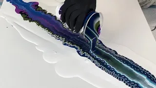 Must See! Beautiful Technique - With TLP Pigments And Acrylic Paint - Acrylic Pour