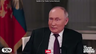 Großes Interview, kein Widerspruch: Tucker Carlson lässt Wladimir Putin ungebremst fabulieren | ntv