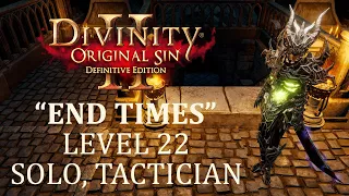 Divinity OS 2 DE - Sebille, Champion of The Devourer in "End Times" (Level 22, Solo, Tactician)