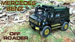 Unboxing off-road Mercedes Diecast Model Car 1/24 Scale Unimog U5000 | Toys Buddy