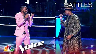 The Voice 2018 Battle - Tyshawn Colquitt vs. Zaxai: "Love Lies"