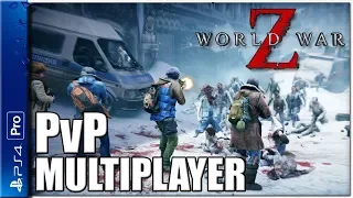 World War Z PvP Multiplayer Gameplay | PS4 Pro Let's Play WWZ Co-op (P+J)