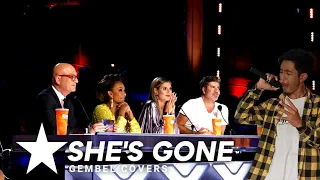 American Got Talent | The Jury Cried Hearing the Amazing Song She's Gone on the Big World Stage