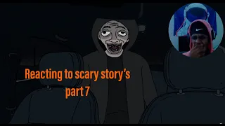 why you don't stop for gas at night|reacting to scary story's