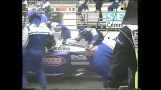 1998 F1 Argentine GP - Esteban Tuero infamous pit stop