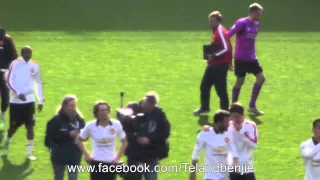 Fan Footage Final Whistle & Manchester United Players Saluting the Travelling Fans at Anfield