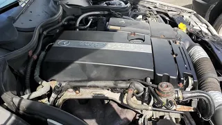 Mercedes C-180 mass air flow failure