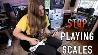 Stop Playing Scales Start Playing Music