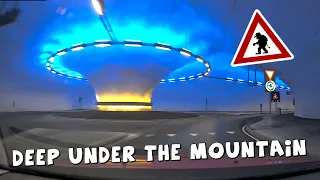 They built a (Beautiful) Roundabout 7 km into the Mountain! + Drone!