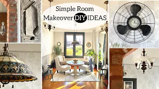 🏡 🖌Home Decor DIY: Extreme Dining Room Makeover 2022 with wallpaper ideas & Annie Sloan’s Wall Paint