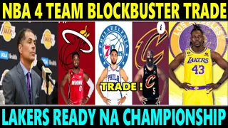 JUST IN: NBA 4 TEAM TRADE AGAD! LAKERS READY NA! | DRAYMOND GREEN OUT 2 MONTHS