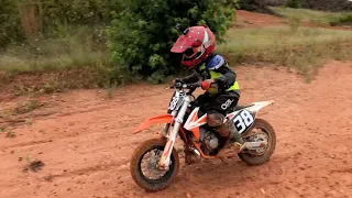 Riding My New KTM 50sx Mini