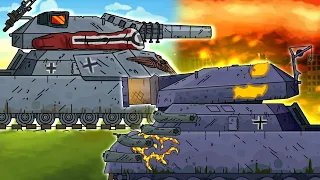 Адский Ратте против Немецкого Ратте - Мультики про танки