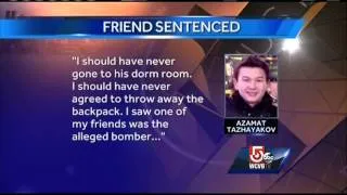 Bomber's friend gets 42 months in prison