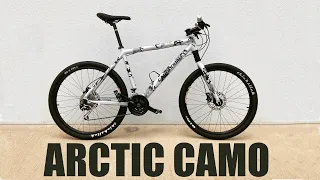 Arctic camo mountain bike Part 2