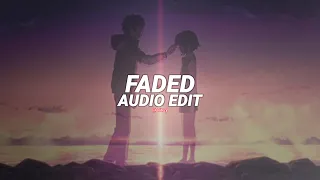 faded - alan walker [edit audio]